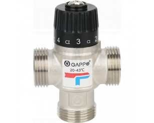 36708 Термостат. смес. клапан 1" для отопления и ГВС" GAPPO